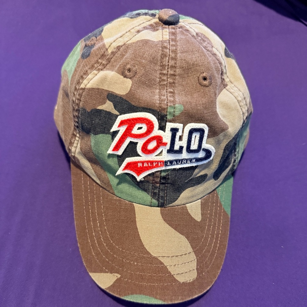 Ralph Lauren Polo Camouflage Ball Cap